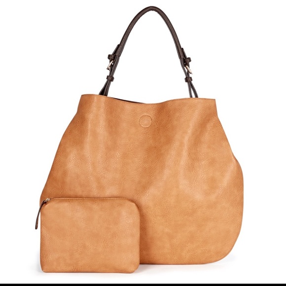 Sole Society Handbags - SOLE SOCIETY Oversized Shoulder Bag - Capri